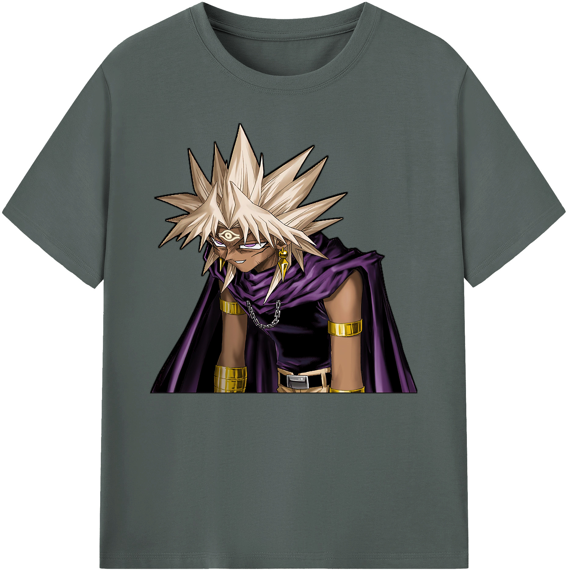 （画像用） 遊☆戯☆王 Yu-Gi-Oh! 綿100％ メンズ半袖Tシャツ｜肌触りやわらか＆通気性